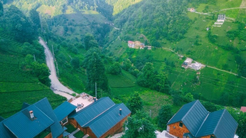 101 Doğa Manzaralı  Jakuzili Kuzineli Eşsiz Balayı Bungalovu