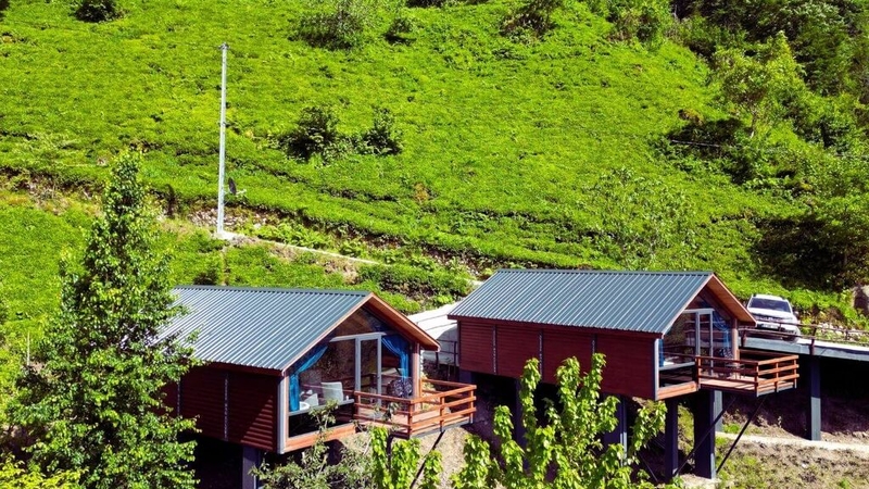 103 Dere Manzaralı Jakuzili Salıncaklı Bungalov